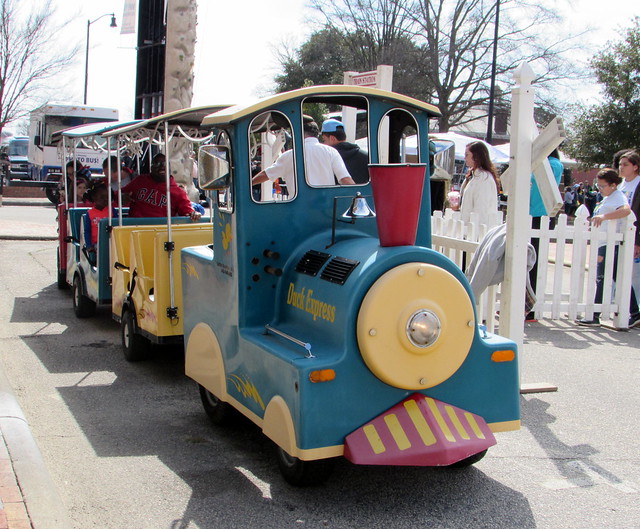 Duck Express Trackless Train.