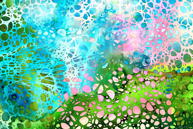 Colorful Art - Enchanting Spring - Sharon Cummings