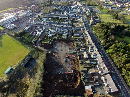 view unitedkingdom cullybackey aerial vision v3 housing northernireland plus fold phantom build dji quadcopter