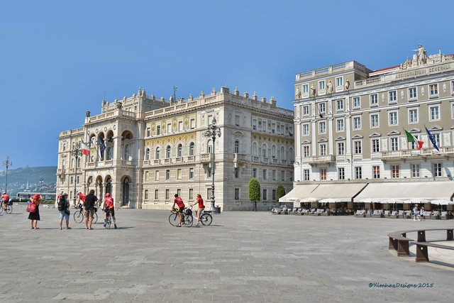 Trieste - Palazzo del Governo & Palazzo Stratti Piazza Unità d’Italia
