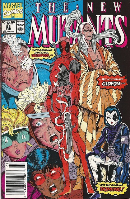 Deadpool First Appearance in New Mutants Comic