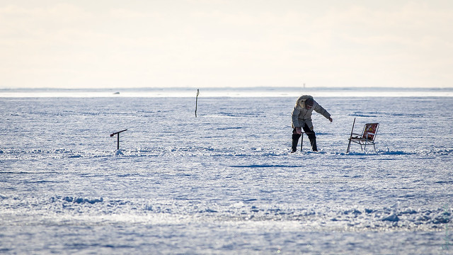 Pêche blanche sur le Lac Saint-Pierre / Lac Saint-Pierre Ice Fishing