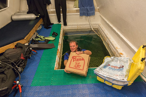 Jules Undersea Lodge Underwater Pizza Delivery