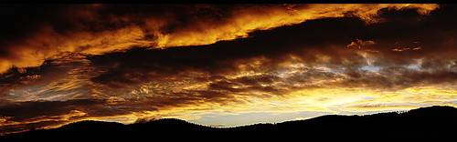 Sky in october by Valerio.I, sunset italy clouds italia tramonto nuvole burningsky valerioi
