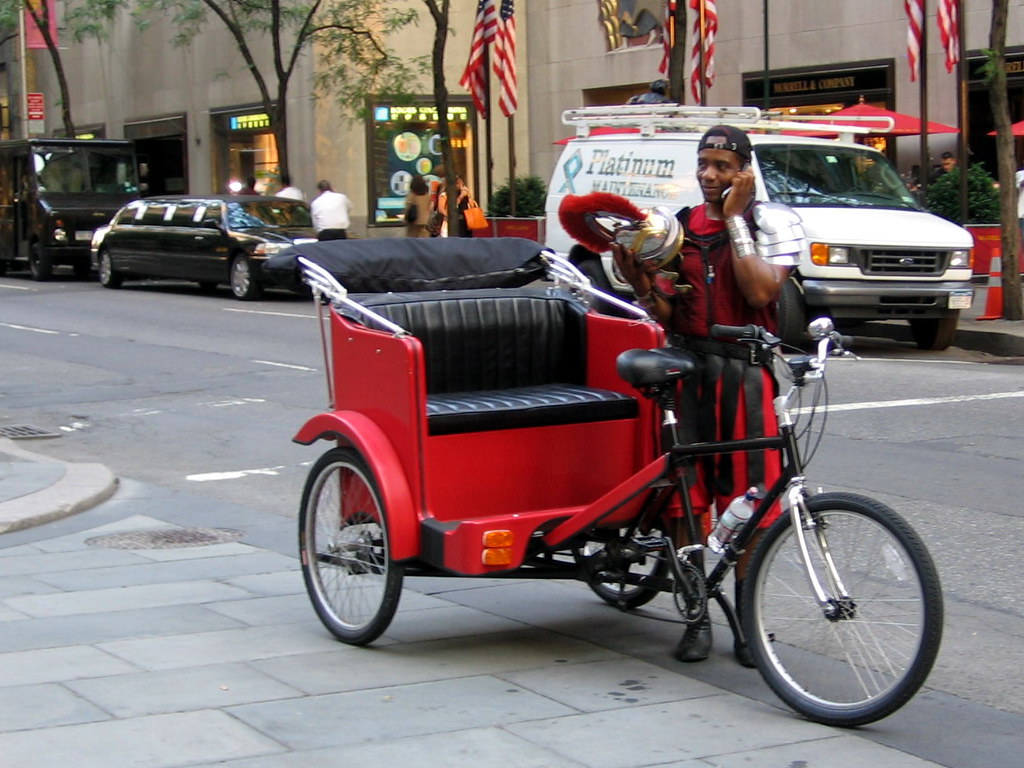 NYC Rickshaw | Vlasta Juricek | Flickr