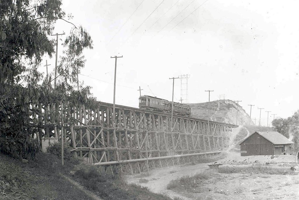 Fletcher Drive Trestle: 1914 | Description of Pacific Electr… | Flickr