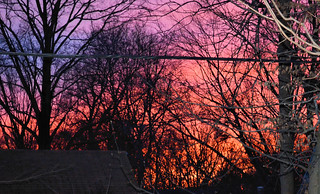 2016-02-07 (2) sunset in Bowie MD