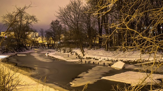 Smolenka river, Saint-Petersburg