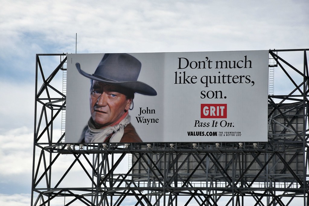 john wayne billboard