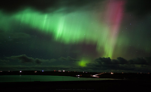 birthday uk light red sea sky seascape green night rural canon landscape outdoors eos bay coast march scotland countryside orkney view bright display unitedkingdom country full shore astrophotography aurora frame coastline astronomy nightsky rays dslr 6th northernlights dreamscape borealis waterscape 2016 ef1740mm deerness top20aurora stpeterspool 5dmkii