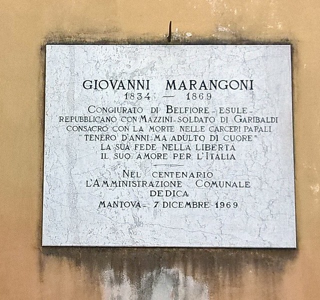 Giovanni Marangoni 1834 - 1869