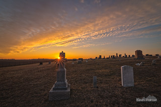 Dillon Cemetery Sunset