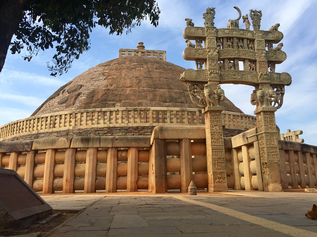 Sanchi Stupa, east gate. Sanchi Stupa Madhyapradesh India Bhuddhism Bhuddisttemple IPhone Iphonephotography EyeEm Gallery EyeEm Best Shots Historical Building EyeEm Door Scriptures UNESCO World Heritage Site