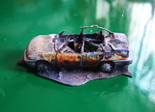 Burnt car | by 3DPrintus