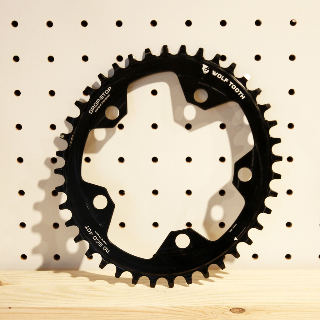 Wolf Tooth Components / Drop-Stop Elliptical 110 BCD Chainrings ...