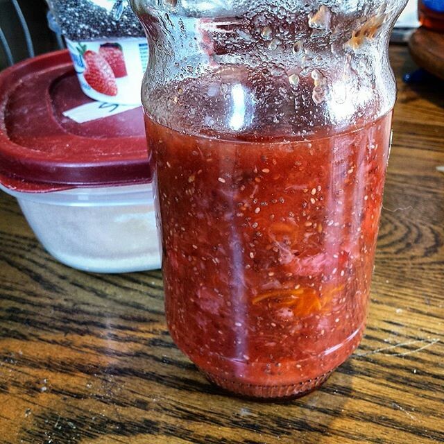 Strawberry - Papaya Chia Jam