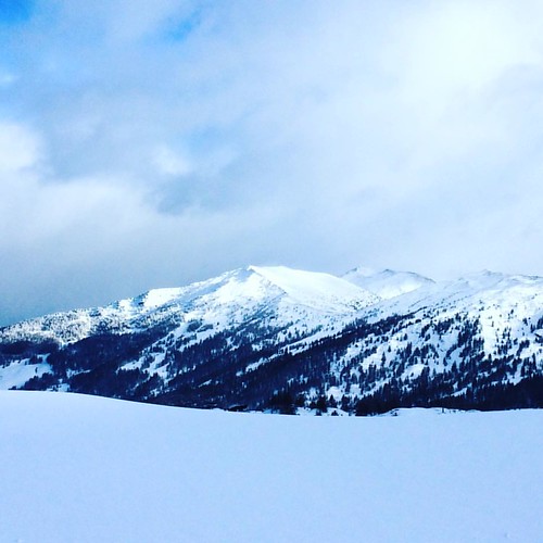 View from the top of the xxx #snowboarding #ciaopais #xxx #snow #sauze #mountains #italy #picoftheday, square squareformat clarendon iphoneography instagramapp uploaded:by=instagram