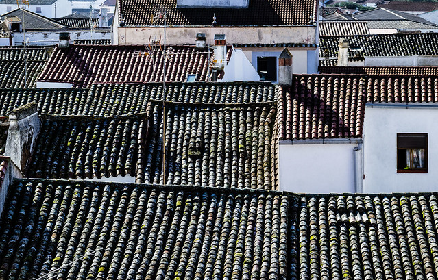 Spain - Huelva - Cumbres Mayores - Roofs and Tiles