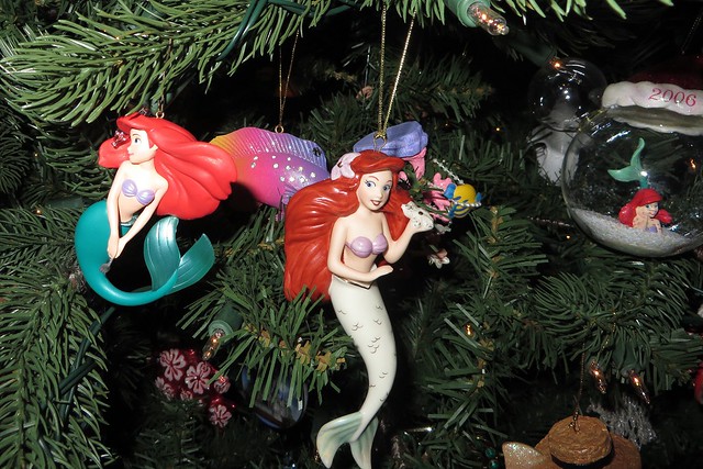 Little Mermaid section of tree