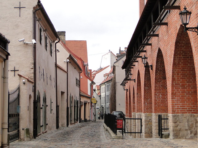 Street inside the city walls