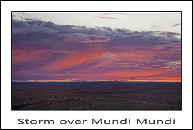 Storm clouds over Mundi Mundi