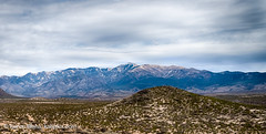Sierra Blanca Mountain in HDR