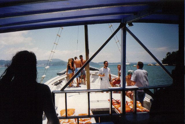 Panorama en barco de Camboriú, Brasil - www.meEncantaViajar.com