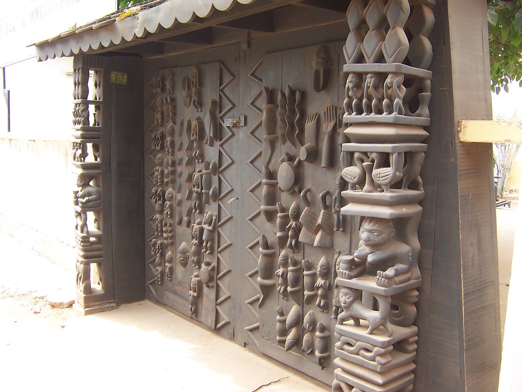 Carved Door, Porto Novo, Benin