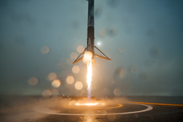 First stage of Falcon 9 rocket