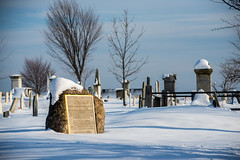 Eastern Cemetery in Snow