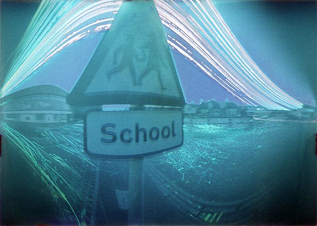 School Road sign, Hove (v1)