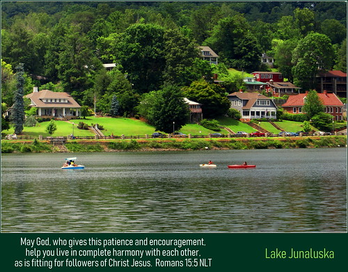 recreation boat lake junaluska north carolina nc waynesville water scenic summer trees appalachia appalachian great smoky mountains smokies resort us usa united states america haywood county outdoor jesus christ christian christianity bible scripture verse