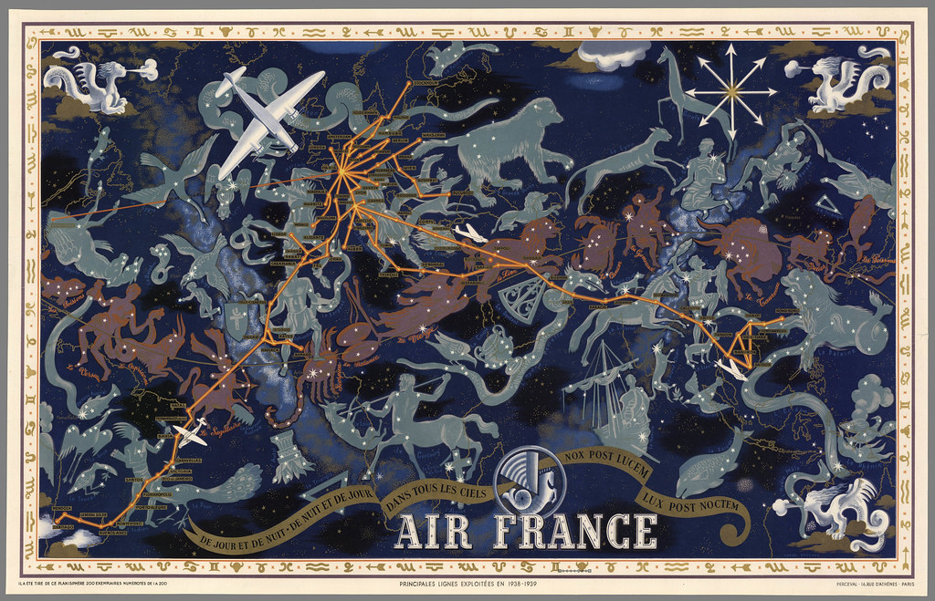AIR FRANCE - De nuit et de jour dans tous les ciels - Air France đêm và ngày trên khắp các bầu trời