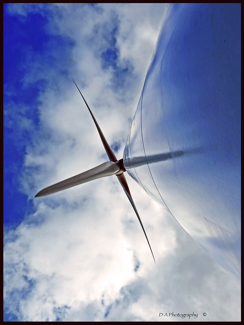 Sky and The Wind Turbine