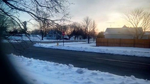 Saturday sunrise by Maenette1, sunrise snow spring menominee uppermichigan