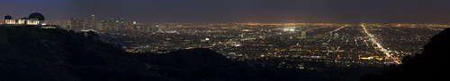 southwest night losangeles socal lighttrails southerncalifornia griffithpark griffithparkobservatory