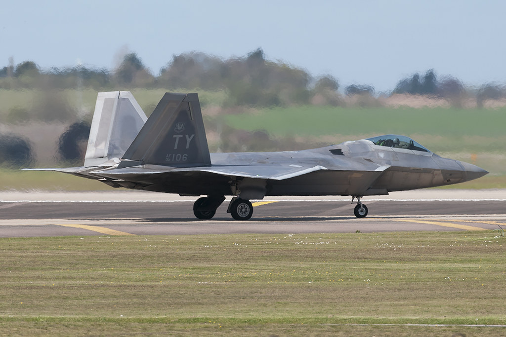 95th FS F-22 Raptor 05-4106 | RAF Lakenheath, Suffolk, Engla… | Flickr