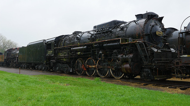 Chesapeake and Ohio 2707 Steam Locomotive