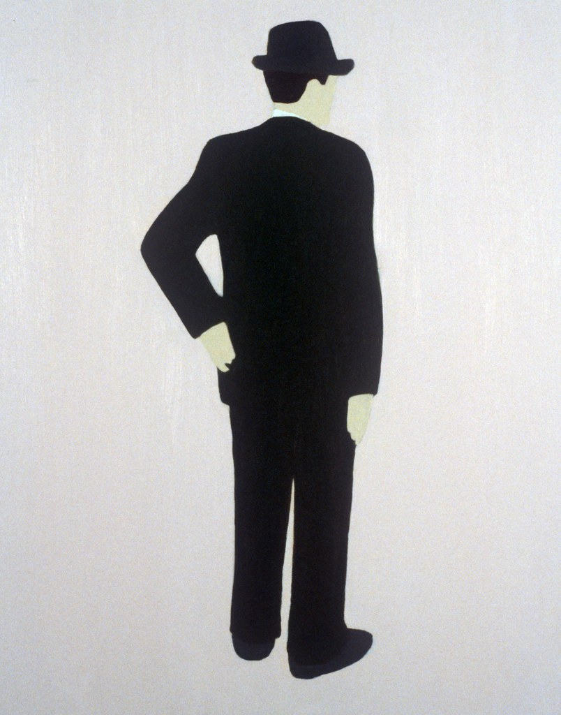 MAN FROM BEHIND | 24 x 18 oil on canvas 2000 | Dana | Flickr