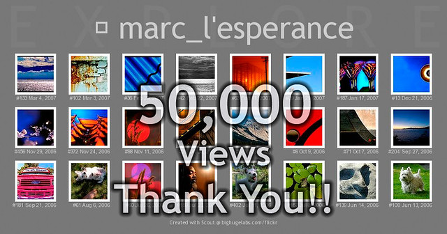 50K Photostream Views - Thank You!!