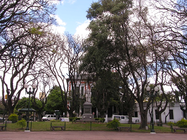 monumento al Presidente Bartolomé Mitre en Plaza Mitre San Isidro Buenos Aires Argentina 09