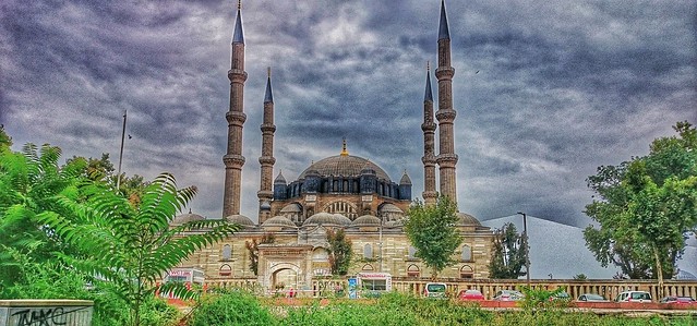 Selimiye Mosque, Edirne, Turkey.