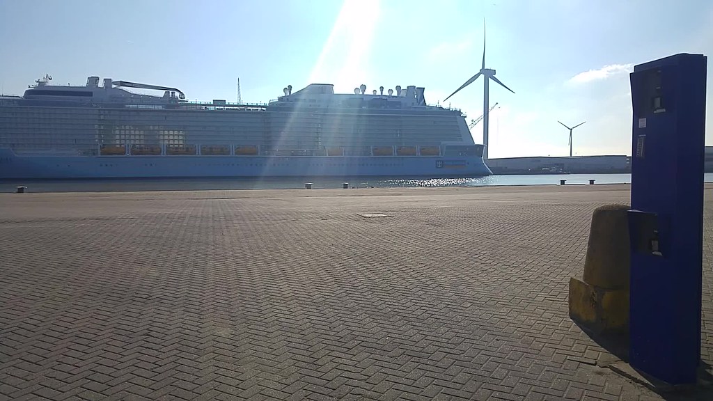 Ovation of the Seas at Eemshaven Groningen