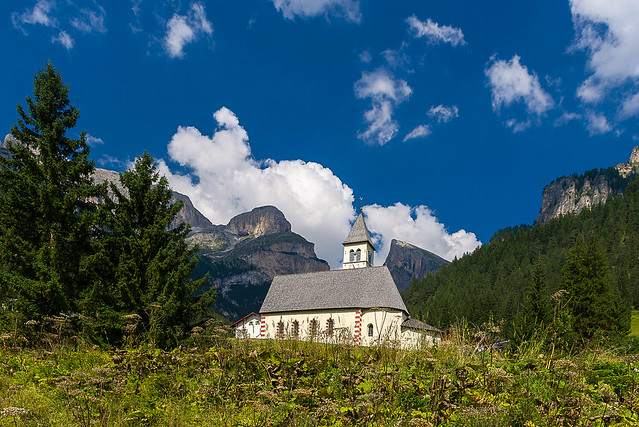 Church in Fassa Valley