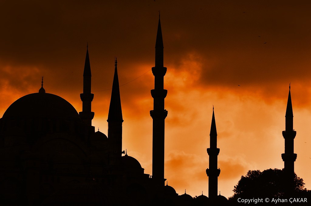 Sunset Historic Süleymaniye Istanbul