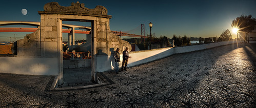 city bridge blue autumn light sunset red sky panorama sunlight moon portugal water architecture river stars landscape star evening design twilight chat iron downtown afternoon floor sundown pavement contemporary lisbon perspective moonlight belvedere serene conversation discussion tejo oldtown miradouro tagus dialogue pietro calçada alcantara sunstar alcântara 25thofapril faccioli pietrofaccioli