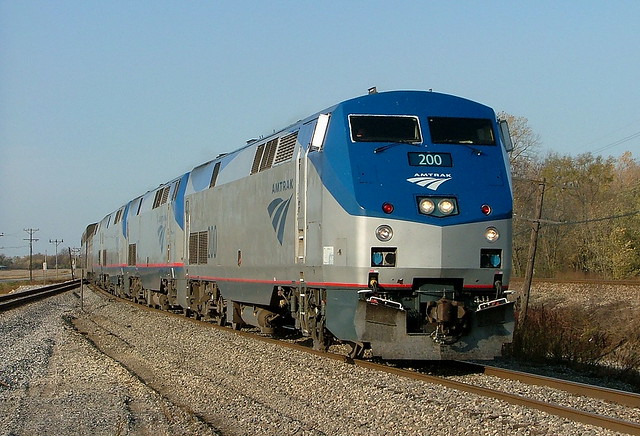Amtrak 200 (P42DC)  Southwest Chief WB Junction, Missouri