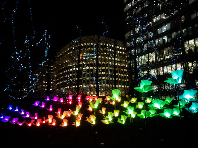 Winter Lights at Canary Wharf - 04
