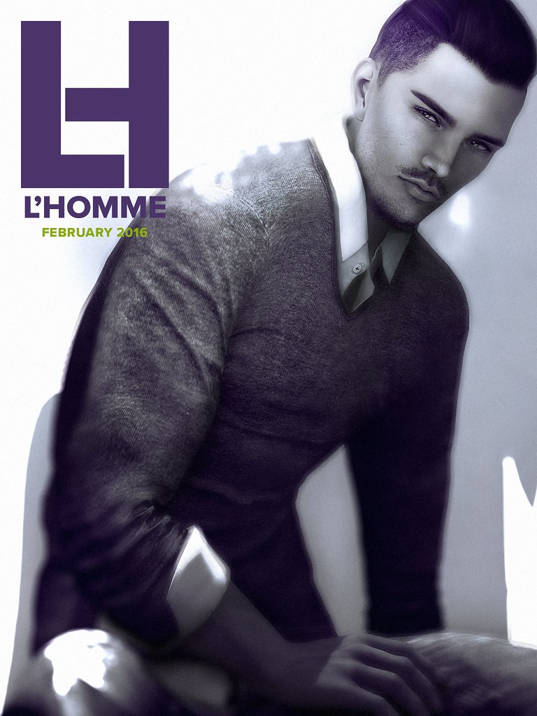 COLD ASH - L'Homme Magazine Cover - Feb 2016