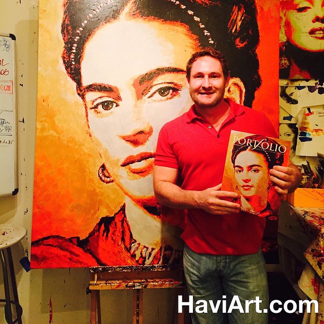Where is HAVI?  @ HaviArt.com  #Havi #HaviArt #Frida #fridakalho